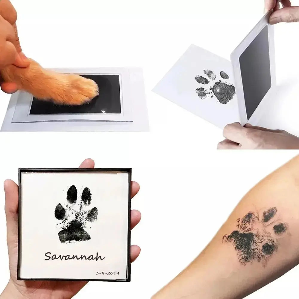 Clean-Touch Paw & Nose Print Keepsake Kit (Inkless • Pet-Safe)