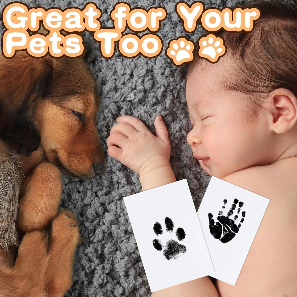 Clean-Touch Paw & Nose Print Keepsake Kit (Inkless • Pet-Safe)