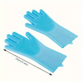 Premium Pet Grooming & Bathing Gloves – Silicone Hair Removal & Shampoo Scrubber