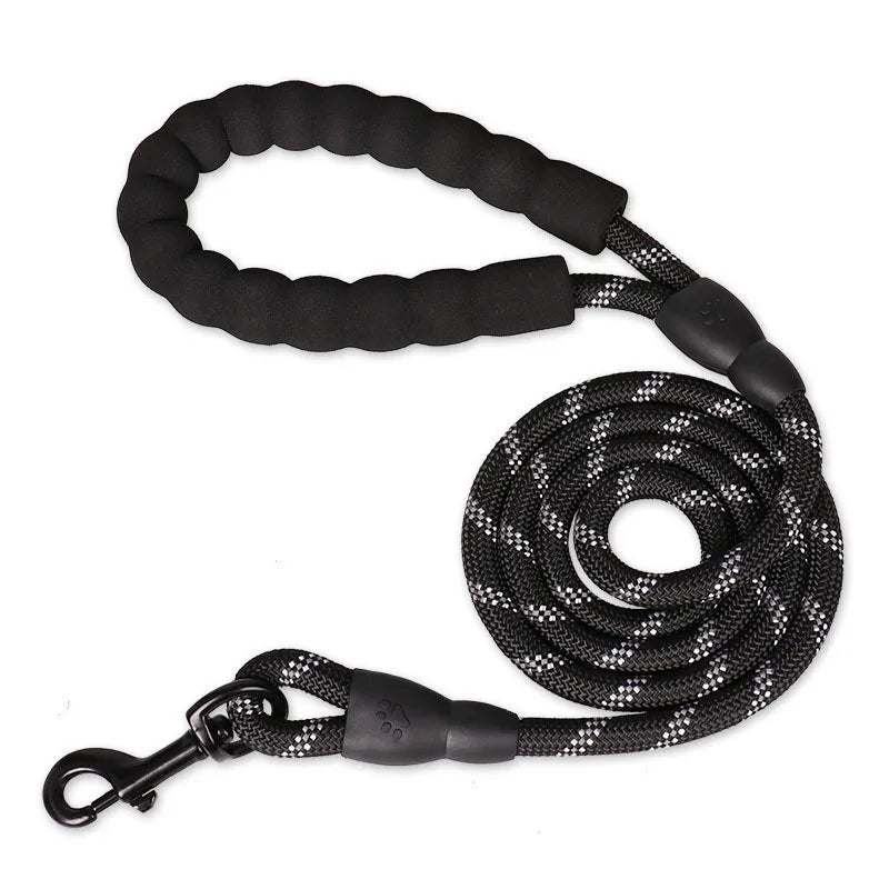 Echo Echelon™ 1.5 m Reflective Dog Leash – Padded Comfort Handle for Safe Walks