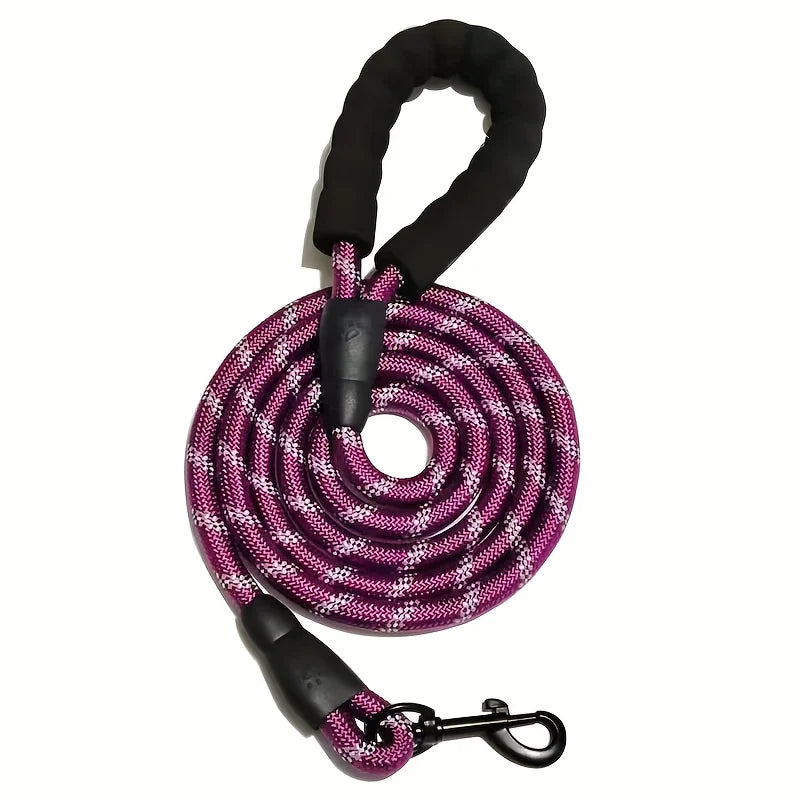 Echo Echelon™ 1.5 m Reflective Dog Leash – Padded Comfort Handle for Safe Walks
