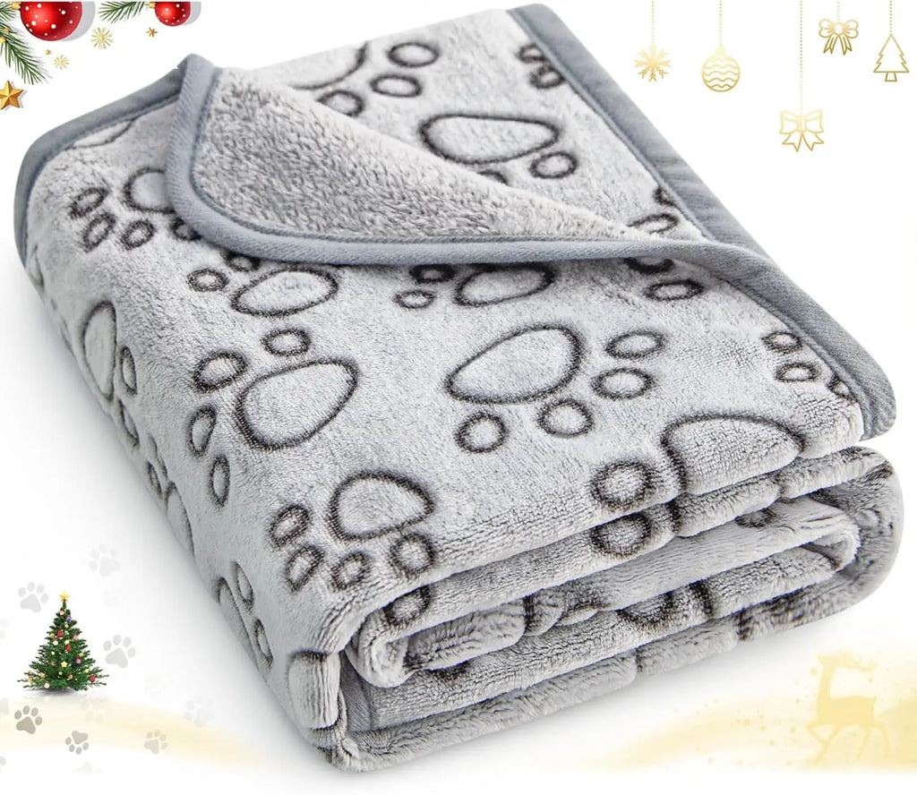 Premium Soft Pet Blanket – Washable Dog & Cat Throw (Indoor • All Sizes)