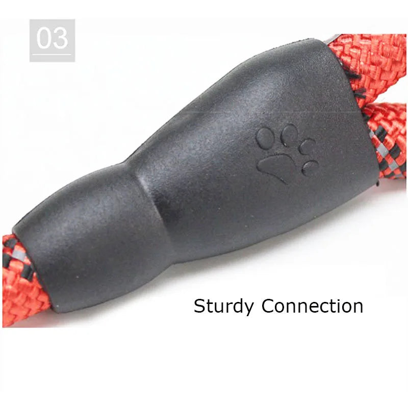 Echo Echelon™ 1.5 m Reflective Dog Leash – Padded Comfort Handle for Safe Walks